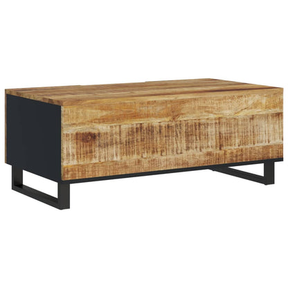 Konferenční Stolek 100X54X40 Cm Masivní Mangovník A Kompozit
