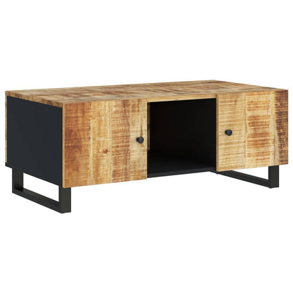 Konferenční Stolek 100X54X40 Cm Masivní Mangovník A Kompozit