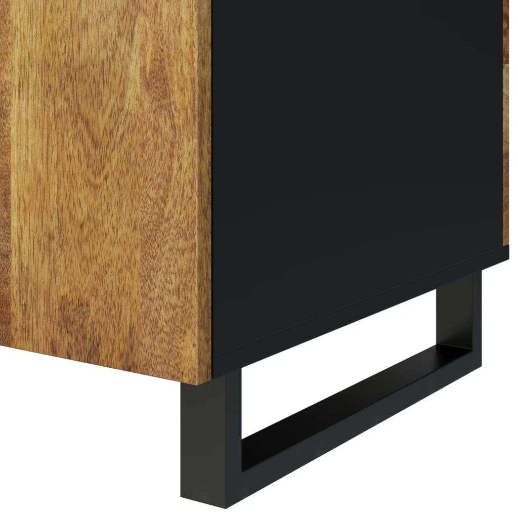 Konferenční Stolek 100X54X40 Cm Masivní Mangovník A Kompozit