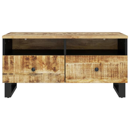 Konferenční Stolek 80 X 54 X 40 Cm Masivní Mangovník A Kompozit