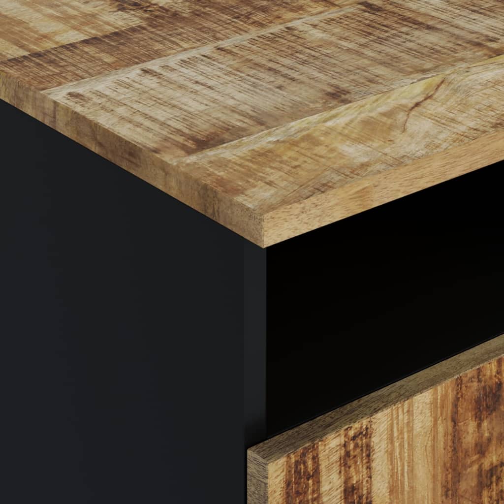 Konferenční Stolek 80 X 54 X 40 Cm Masivní Mangovník A Kompozit