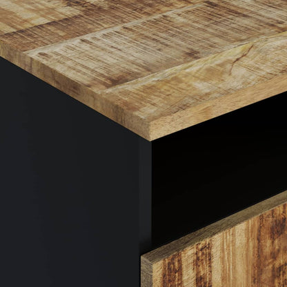 Konferenční Stolek 80 X 54 X 40 Cm Masivní Mangovník A Kompozit