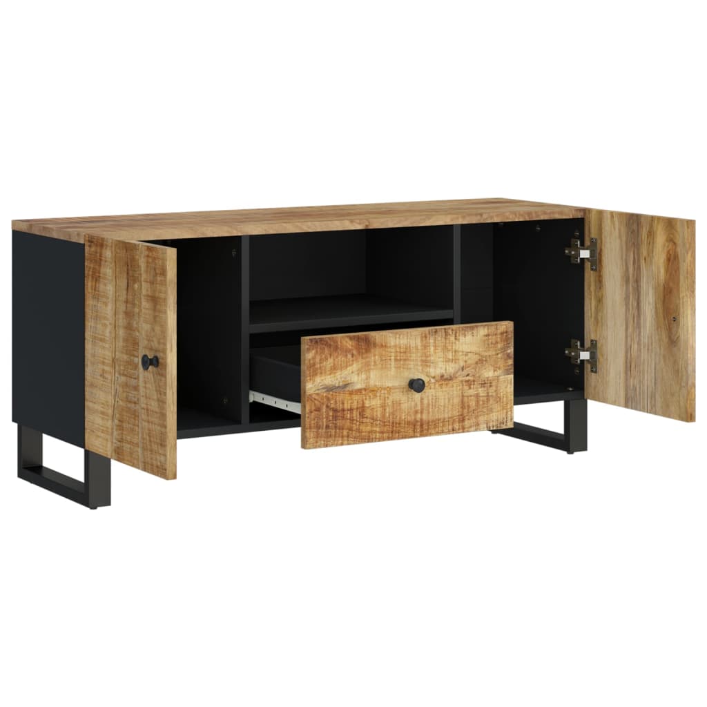 Tv Stolek 105 X 33,5 X 46 Cm Masivní Mangovník A Kompozit
