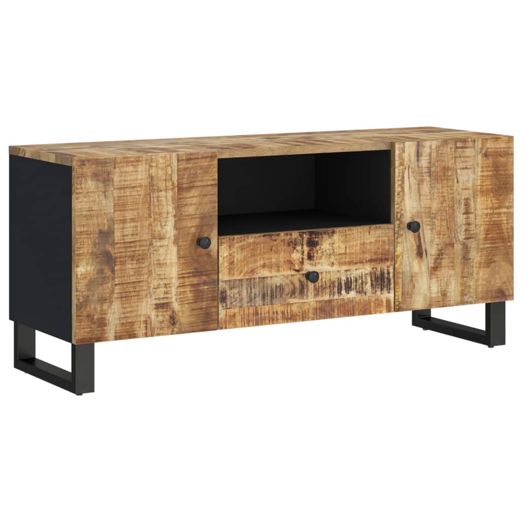 Tv Stolek 105 X 33,5 X 46 Cm Masivní Mangovník A Kompozit