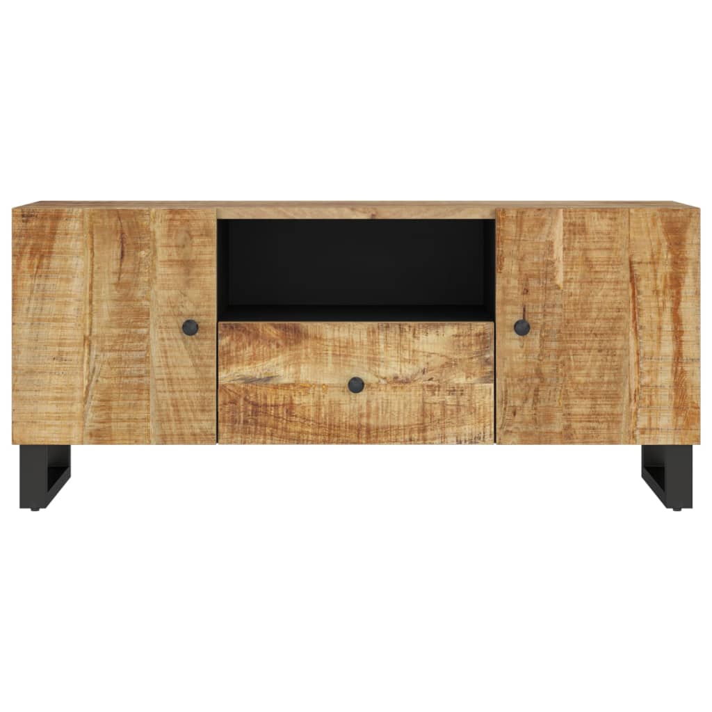 Tv Stolek 105 X 33,5 X 46 Cm Masivní Mangovník A Kompozit