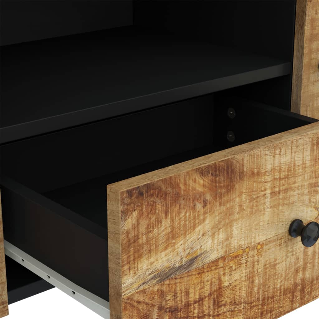 Tv Stolek 105 X 33,5 X 46 Cm Masivní Mangovník A Kompozit
