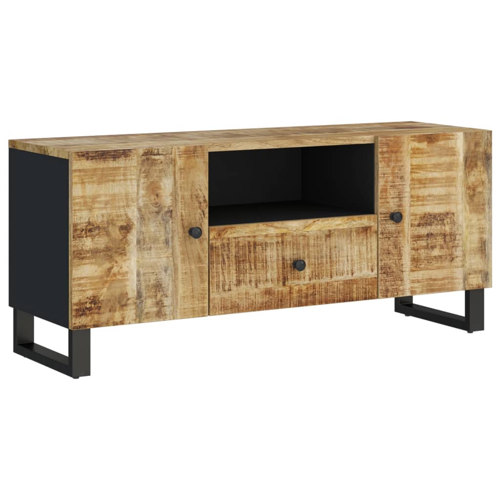 Tv Stolek 105 X 33,5 X 46 Cm Masivní Mangovník A Kompozit