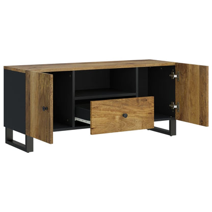 Tv Stolek 105 X 33,5 X 46 Cm Masivní Mangovník A Kompozit
