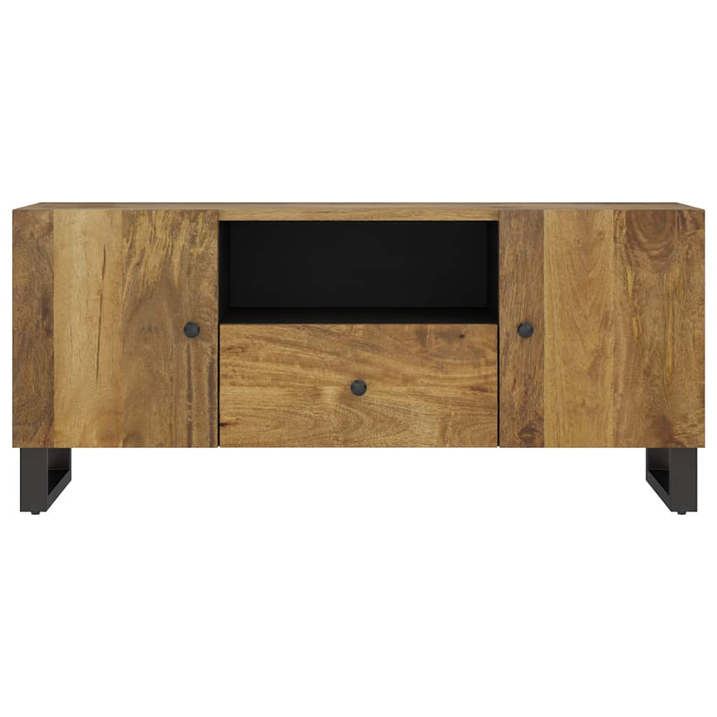 Tv Stolek 105 X 33,5 X 46 Cm Masivní Mangovník A Kompozit