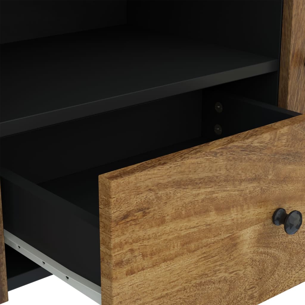Tv Stolek 105 X 33,5 X 46 Cm Masivní Mangovník A Kompozit