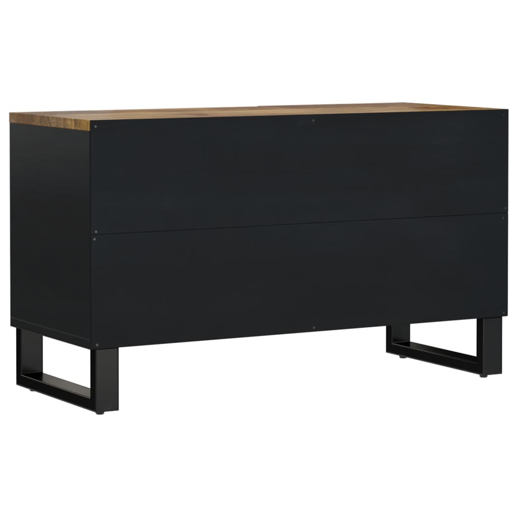 Tv Stolek 80 X 33 X 46 Cm Masivní Mangovník A Kompozitní Dřevo