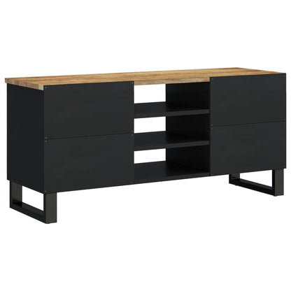 Tv Stolek 100 X 33 X 46 Cm Masivní Mangovník A Kompozitní Dřevo