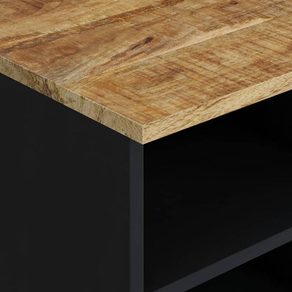 Tv Stolek 100 X 33 X 46 Cm Masivní Mangovník A Kompozitní Dřevo