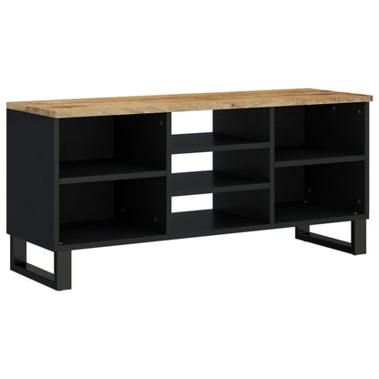 Tv Stolek 100 X 33 X 46 Cm Masivní Mangovník A Kompozitní Dřevo