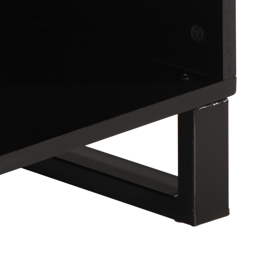 Tv Skříňka 100X33X46 Cm Masivní Recyklované A Kompozitní Dřevo