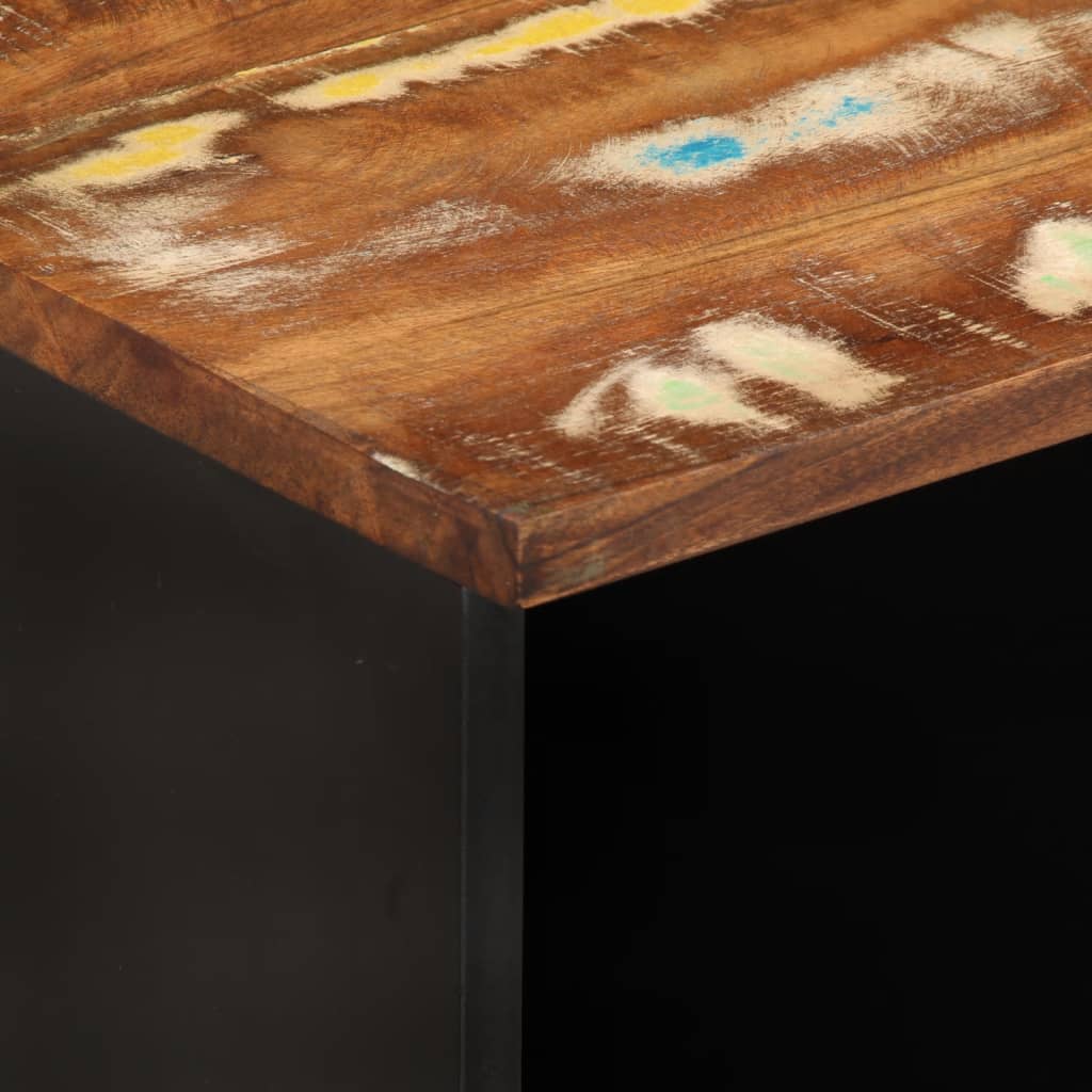 Tv Skříňka 100X33X46 Cm Masivní Recyklované A Kompozitní Dřevo