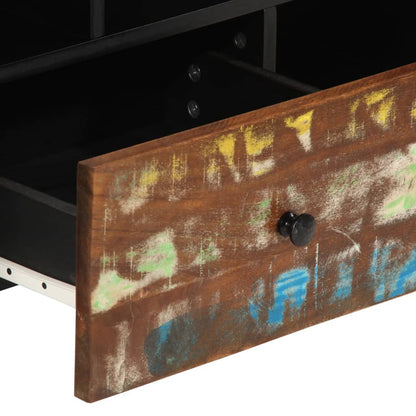Tv Skříňka 100X33X46 Cm Masivní Recyklované A Kompozitní Dřevo