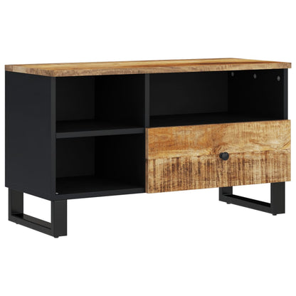 Tv Stolek 80 X 33 X 46 Cm Masivní Mangovník A Kompozitní Dřevo