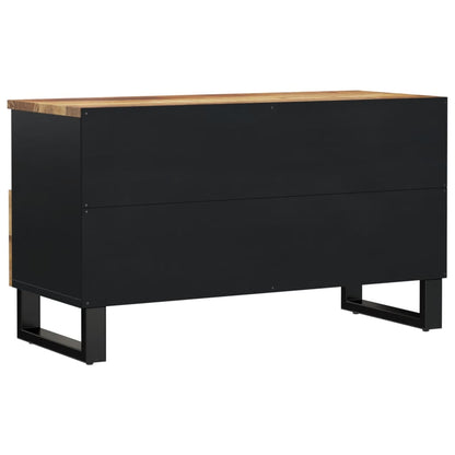 Tv Stolek 80 X 33 X 46 Cm Masivní Mangovník A Kompozitní Dřevo