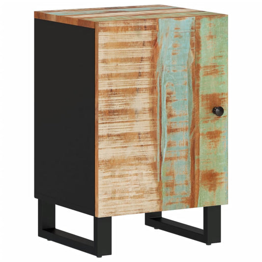 Koupelnová Skříňka 38 X 33 X 58 Cm Masivní Recyklované Dřevo