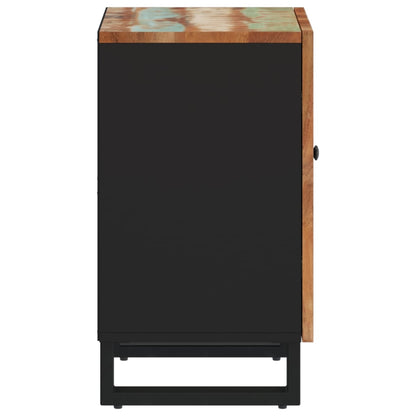 Koupelnová Skříňka 38 X 33 X 58 Cm Masivní Recyklované Dřevo