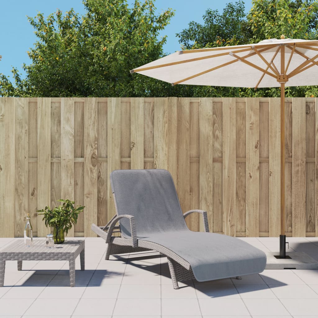 Plážové Osušky 2 Ks Tyrkysové Textil 400 Gsm