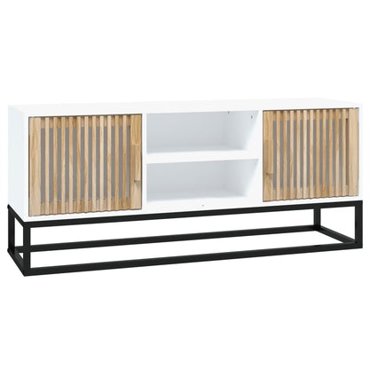 Tv Skříňka 105 X 30 X 45 Cm Kompozitní Dřevo A Železo