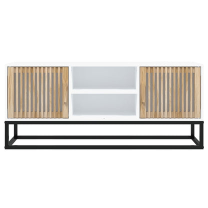 Tv Skříňka 105 X 30 X 45 Cm Kompozitní Dřevo A Železo