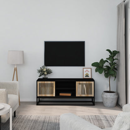Tv Skříňka 105 X 30 X 45 Cm Kompozitní Dřevo A Železo