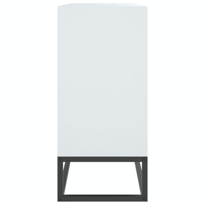 Příborník Bílý 105 X 30 X 65 Cm Kompozitní Dřevo