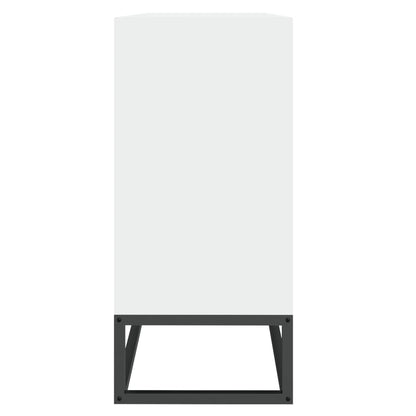 Příborník Bílý 105 X 30 X 65 Cm Kompozitní Dřevo