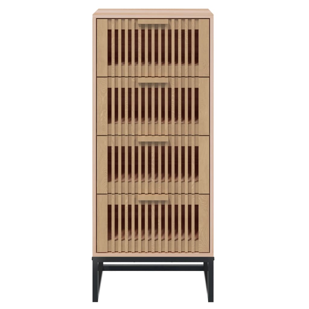 Komoda 40 X 30 X 95 Cm Kompozitní Dřevo