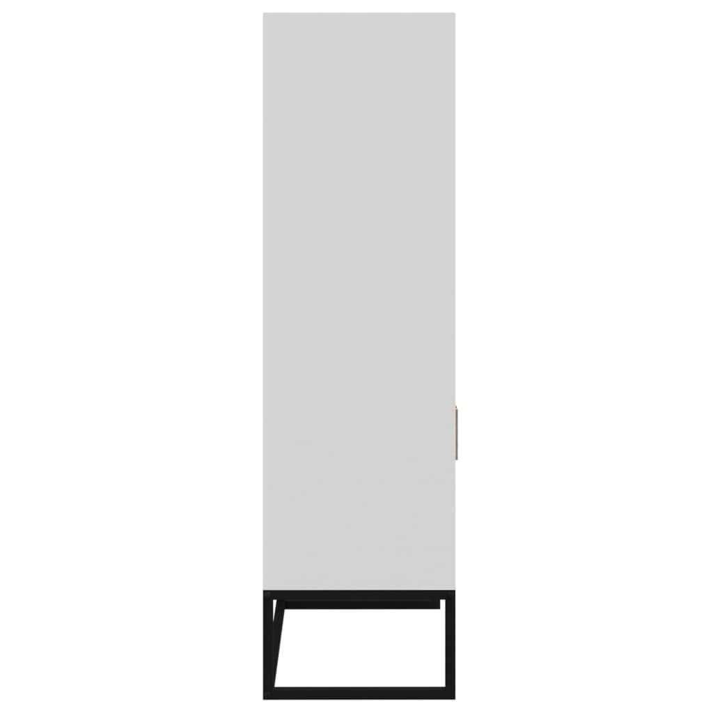 Highboard Bílý 60 X 35 X 125 Cm Kompozitní Dřevo