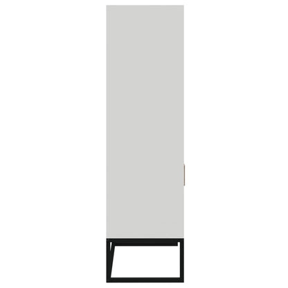 Highboard Bílý 60 X 35 X 125 Cm Kompozitní Dřevo