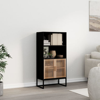 Highboard Bílý 60 X 35 X 125 Cm Kompozitní Dřevo