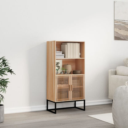 Highboard Bílý 60 X 35 X 125 Cm Kompozitní Dřevo