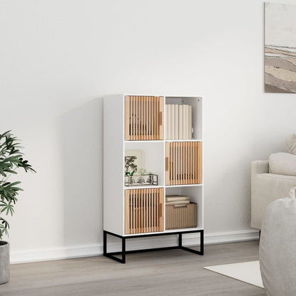 Highboard Černý 70 X 35 X 125 Cm Kompozitní Dřevo