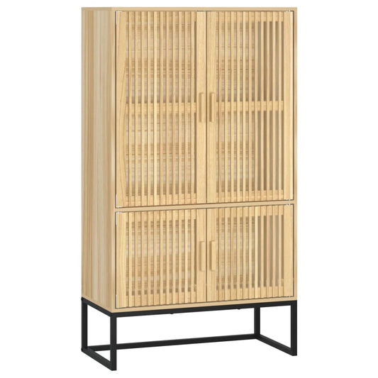 Highboard 70 X 35 X 125 Cm Kompozitní Dřevo