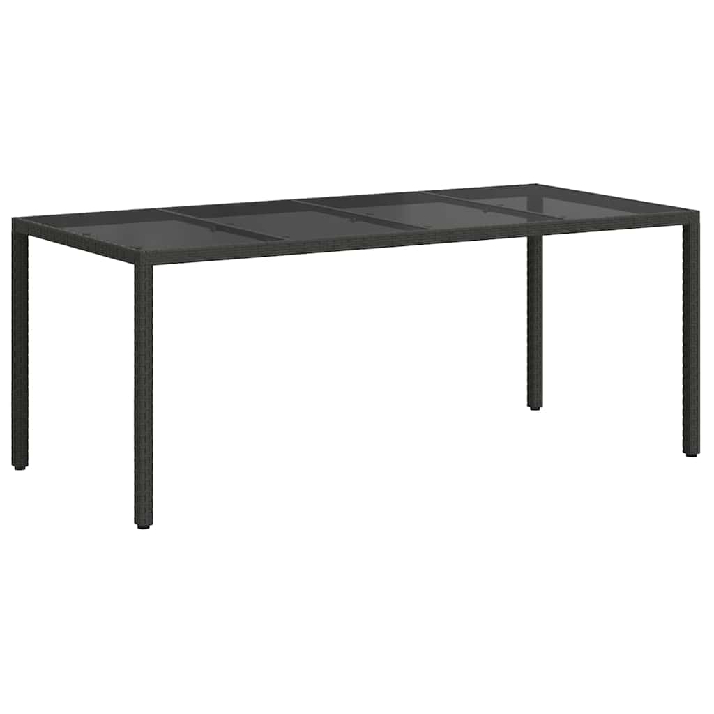 Zahradní Stůl Černá Polyratan