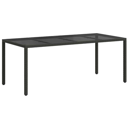 Zahradní Stůl Černá Polyratan