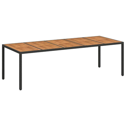 Zahradní Stůl Černá Polyratan