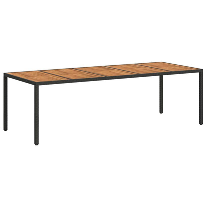 Zahradní Stůl Černá Polyratan