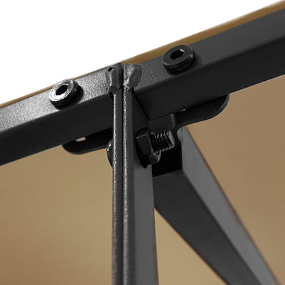 Stříška Taupe 2 X 2,3 M 180 G/M² Textil A Ocel