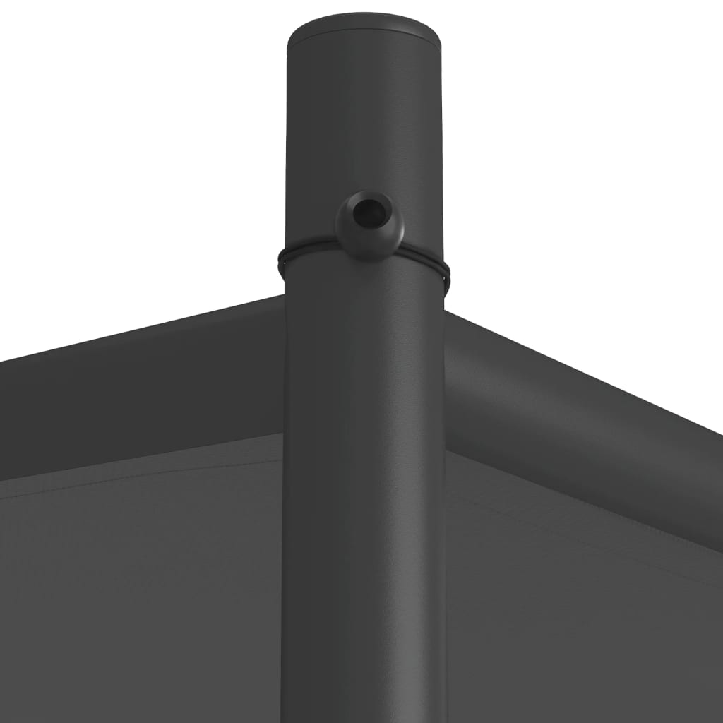 Stříška Antracitová 4 X 4 M 180 G/M² Textil A Ocel