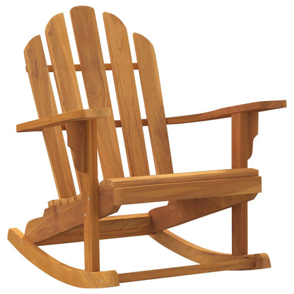 Zahradní Houpací Židle Adirondack 2Ks 79X100X103Cm Masivní Teak