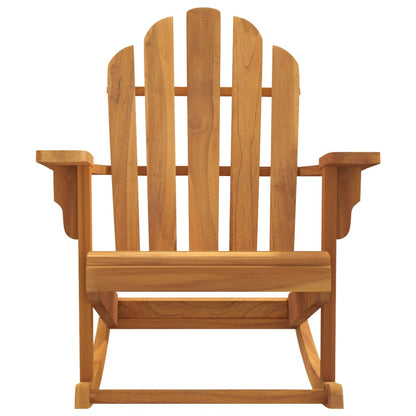 Zahradní Houpací Židle Adirondack 2Ks 79X100X103Cm Masivní Teak