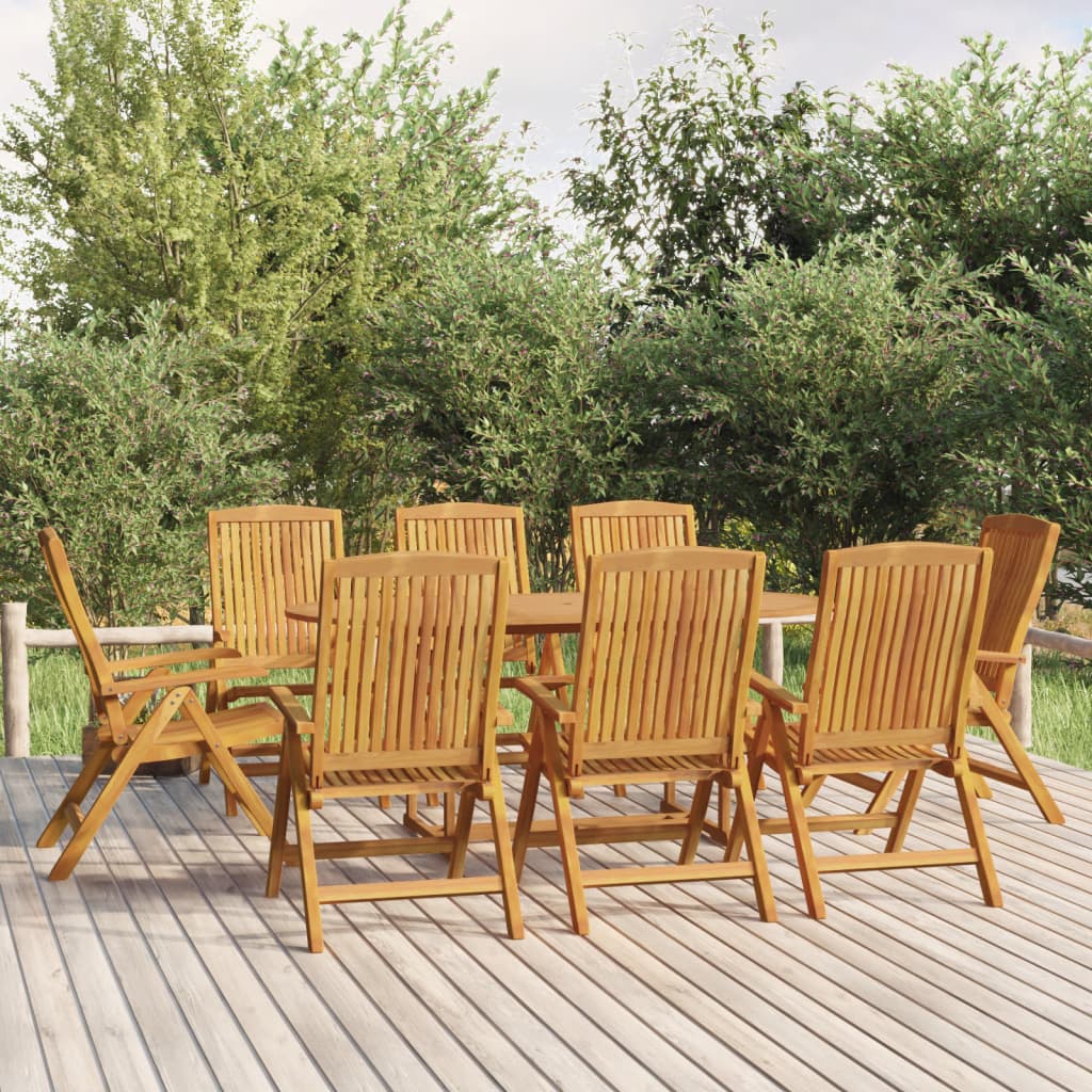 7Dílný Zahradní Jídelní Set Masivní Teakové Dřevo