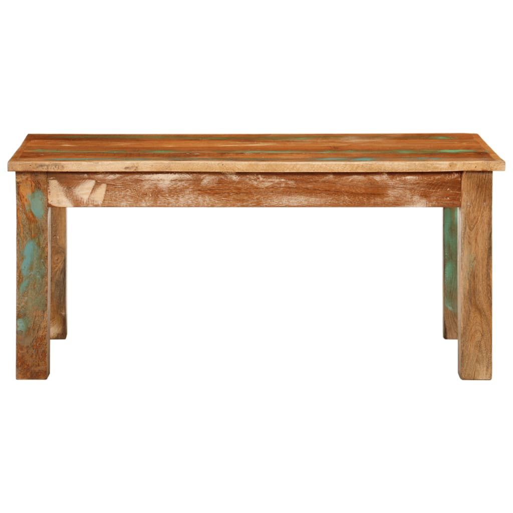 Konferenční Stolek 100 X 55 X 40 Cm Masivní Recyklované Dřevo