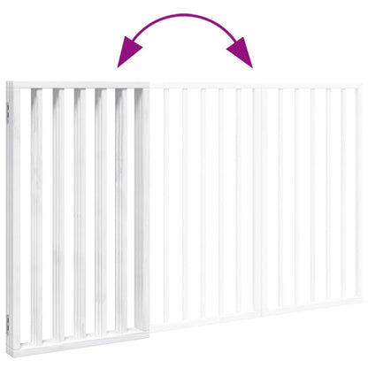 Zábrana Pro Psy Skládací 3 Panely 150 Cm Topolové Dřevo