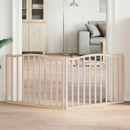 Zábrana Pro Psy Skládací 3 Panely 150 Cm Topol